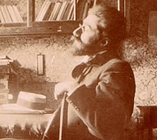 Francis Jammes at Orthez in 1900.